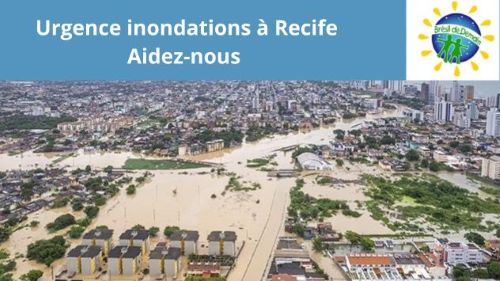 Urgence inondations à Recife