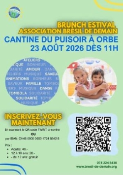 Brunch Estival le 23 Août 2026 pour fêter les 30 Ans de l'association